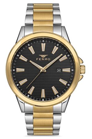 Erkek Çelik Kordon Kol Saati Çelik Kasa Su Geçirmez Takvimli Fonksiyon Premium Seri