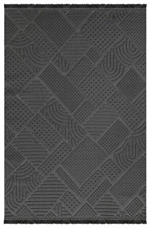 Luxess Mood Koleksiyonu Modern Dekoratif Halı 1119 Antrasit