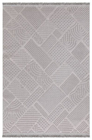 Luxess Mood Koleksiyonu Modern Dekoratif Halı 1119 Gri