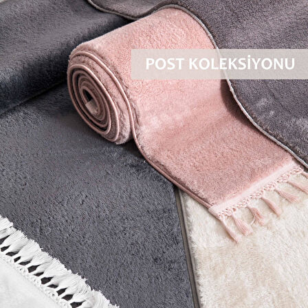 Luxess Post Koleksiyonu Yumuşak Dekoratif Halı 1059 Pembe