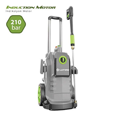 Lutian LT892G-3100B İndiksiyon Motor 3100 Watt - 210 Bar - 11 Litre/Dakika - Dahili Deterjan Tanklı
