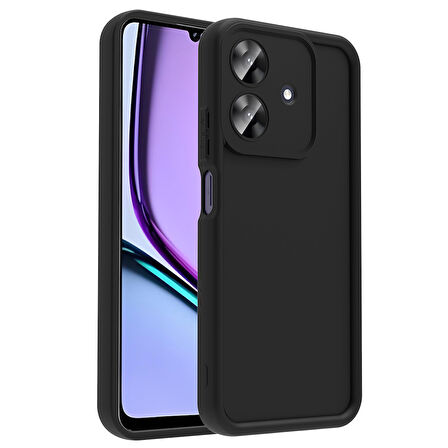Realme Note 60 Kılıf Kamera Korumalı Ananas Silikon Kapak