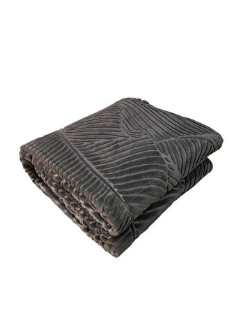 Merinos Embos Elegans Çift Kişilik Battaniye Kutulu 220 x 240