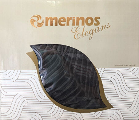 Merinos Embos Elegans Çift Kişilik Battaniye Kutulu 220 x 240