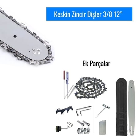 Prohummer PH217 35cm Portatif Mini Benzinli Dal Kesme Ağaç Motoru