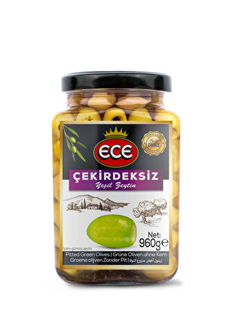 ECE 1000 CC ÇEKİRDEKSİZ YEŞİL ZEYTİN 