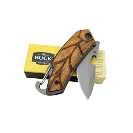 Buck Mini Cep Çakısı Kancalı X84