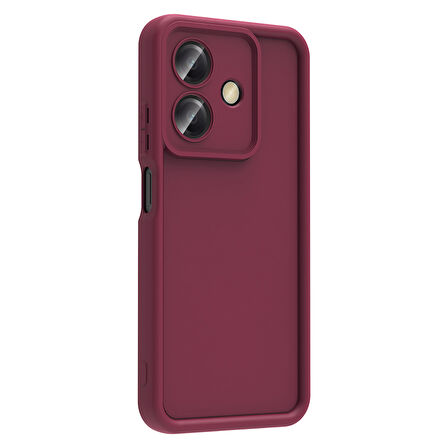 Oppo A3 Kılıf Kamera Korumalı Ananas Silikon Kapak