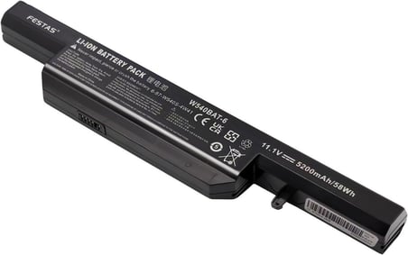 6-87-W540S-4U42, W540BAT-6 Batarya A+++ Pil