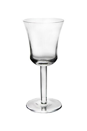 Paşabahçe Kristal Optikli Şarap Bardağı 1 Adet 11048 Şeffaf