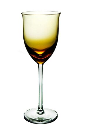Paşabahçe El İmalatı Kristal Şarap Kadehi 1 Adet 11157 Karamel
