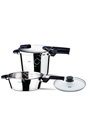 Fissler Vitaquick Bluepoint 2 Li Düdüklü Tencere Seti 6 lt + 3.5 Lt