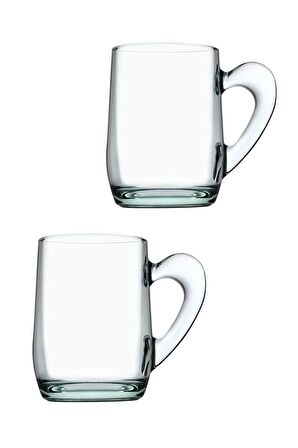 Paşabahçe Aware Collection Recycle Kulplu Bardak 2 Li Yeşil