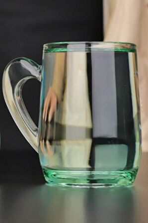 Paşabahçe Aware Collection Recycle Kulplu Bardak 2 Li Yeşil