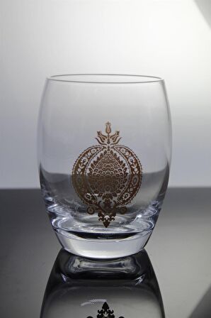 Paşabahçe Kristal Dekorlu Bardak 12200 1 Adet Şeffaf