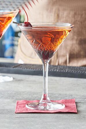 Paşabahçe 440176 Timeless Martini Bardağı 6 lı 230 CC