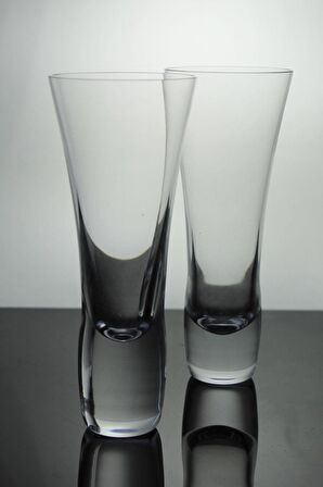 Paşabahçe El İmalatı Kristal Dolgu Taban 6 Lı Bardak 12227