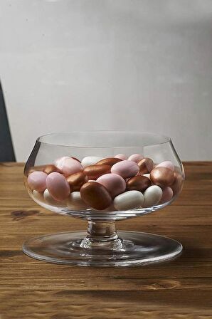 Paşabahçe Premium Kristal  Ayaklı Çerezlik Kase1095445 11791