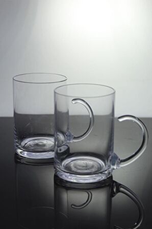 Paşabahçe Kristal Kulplu Bardak 6 lı 200 cc 121487 12180