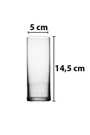 Paşabahçe Nude Kristal Rakı Bardağı F&d 6'lı Anason 64007 260 CC