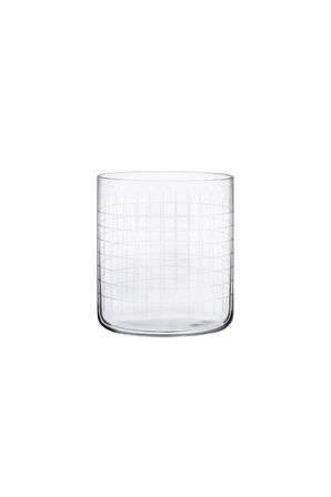 Paşabahçe Nude Glass Finesse Grid 4 Lü  Dof Viski Bardağı Seti 390CC D 4 HK