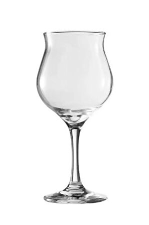 Paşabahçe 440268 Wavy Kırmızı Şarap Bardağı 370 cc 12'li
