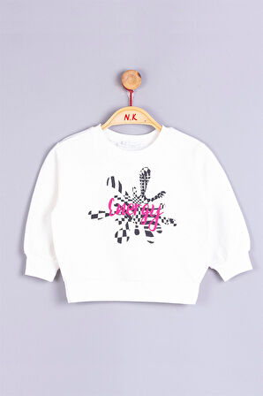 Nk Kids NM33614 Kız Bebek Sıçratma Sweat