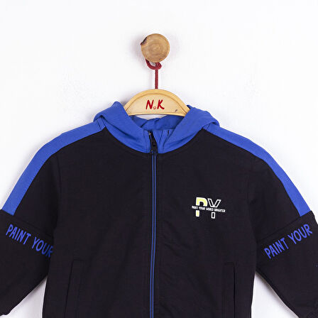 Nk Kids NM43608 Erkek Bebek Garnili Ferm. Hırka