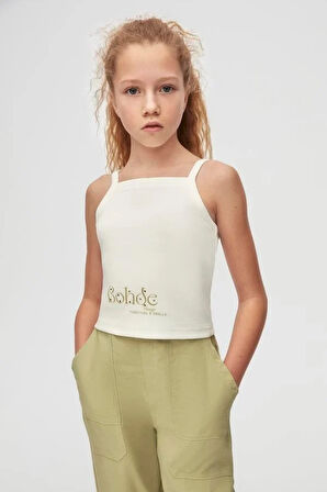 Kız Çocuk Vıntage Crop