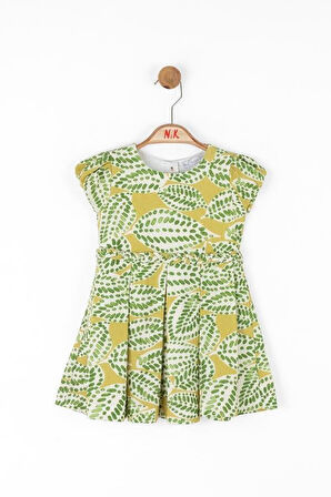 Kız Bebek Leaf Elbise