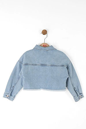 Kız Çocuk Crop Ceket 38707