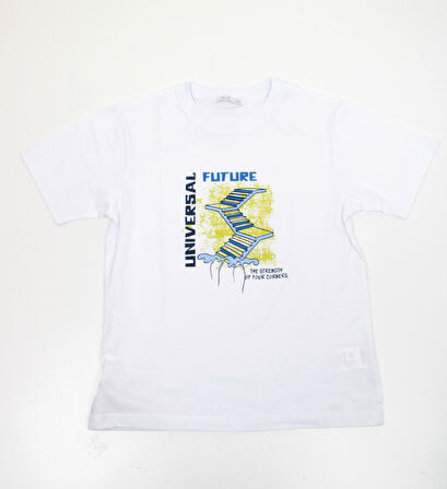 Erkek Çocuk Nk Staırs T Shırt  NK-48551