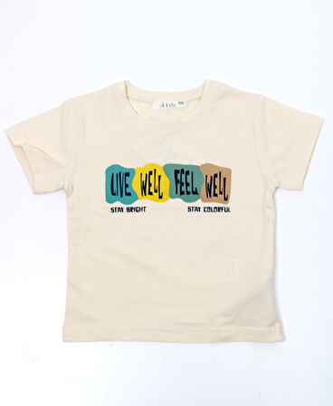 Erkek Çocuk Well Tişört NKY-48628