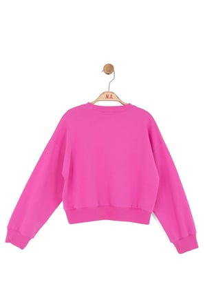 Nk Kız Çocuk Barberry Sweatshirt 8-14 Yaş Fuşya