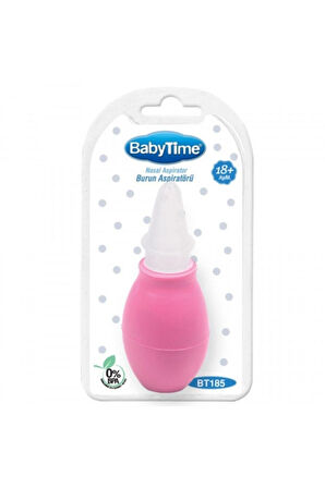 Baby Time BT185 Pembe Burun Aspiratörü