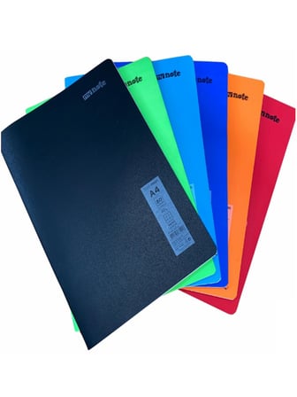 Mynote 80 Yaprak Kareli A4 Defter Pp Kapak Karışık - 1 adet