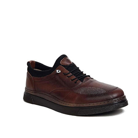 İçi Dışı Hakiki Cilt Deri Ortapedik Taban Lastikli Bağcık Poli Taban Erkek Klasik Ayakkabı Kundura Tarz2000