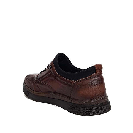 İçi Dışı Hakiki Cilt Deri Ortapedik Taban Lastikli Bağcık Poli Taban Erkek Klasik Ayakkabı Kundura Tarz2000