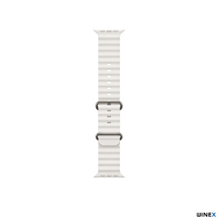 Global 2023 Watch 8 Pro Max Amoled Ekran Android İos Uyumlu Akıllı Saat Beyaz WNE0920
