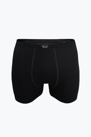 Erkek Gri 5 Li Likralı Yumuşak Bambu Boxer 5ant1273