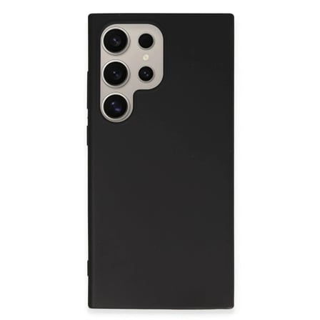 Samsung Galaxy S24 Ultra Kılıf First Silikon - Siyah