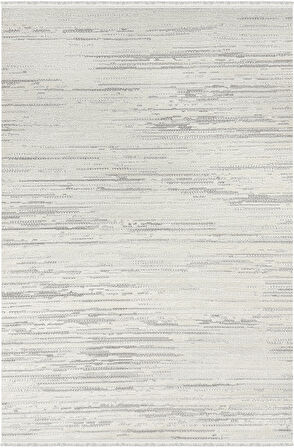 Pietra Koleksiyonu Dekoratif Modern Saçaklı Halı 8204 Krem