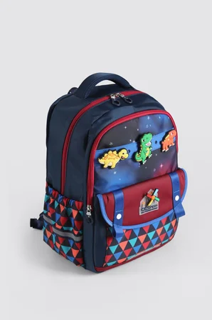 ÇÇS Kids Premium Okul Çanta Seti 3'lü İlkokul Ortaokul Sırt Çantası Termal Beslenme Çantası Kalemlik Lacivert 51980