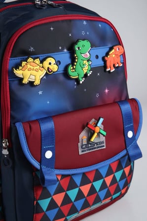 ÇÇS Kids Premium Okul Çanta Seti 3'lü İlkokul Ortaokul Sırt Çantası Termal Beslenme Çantası Kalemlik Lacivert 51980