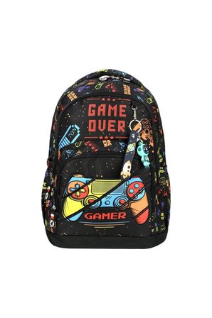GoldLine AVM Game Over Çocuk İlkokul Okul Çanta Beslenme Kalemlik Seti 117