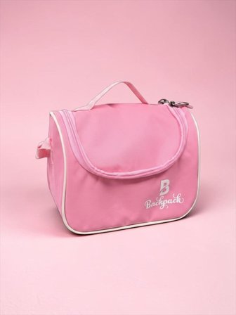 Goldline AVM Backpack Folyolu Isı Yalıtımlı Lüx Günlük İlkokul Ortaokul Okul Gezi Beslenme Çantası Pembe