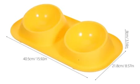 Pets Clup Plastik 2'li Mama Ve Su Kabı