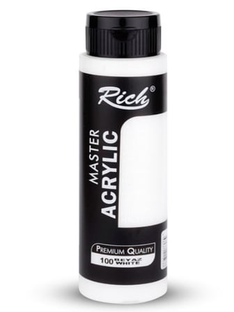 Rich Master Akrilik Boya 500 Ml Beyaz