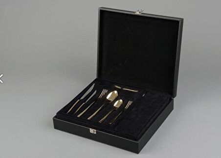 Mikasa Moor Nova Gold 90 Parça Çatal Kaşık Bıçak Seti P050.M104G