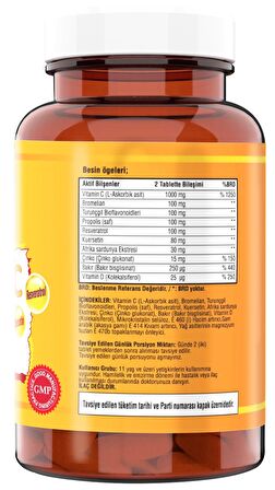 Flx Coenzyme Q-10 100 Mg 60 Tablet + Ncs Vitamin C Çinko Propolis 60 Tablet